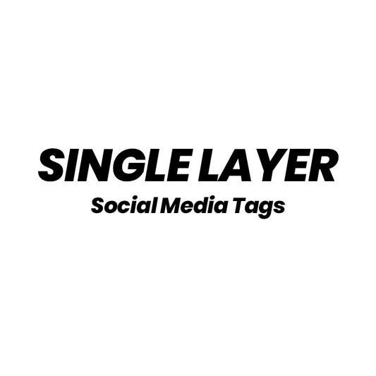 Single Layer Social Tags